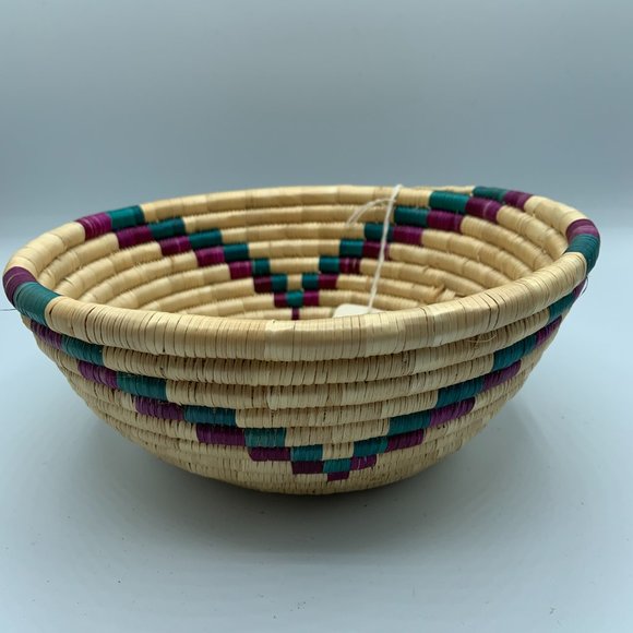 African Woven Bowl - Picture 4 of 4
